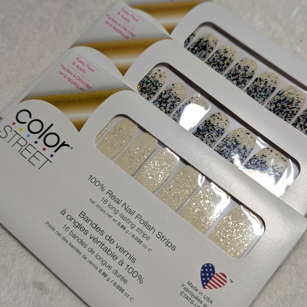 NWT Color Street Nail Polish Strips - QTY 3 Sets - Picture 3 of 6